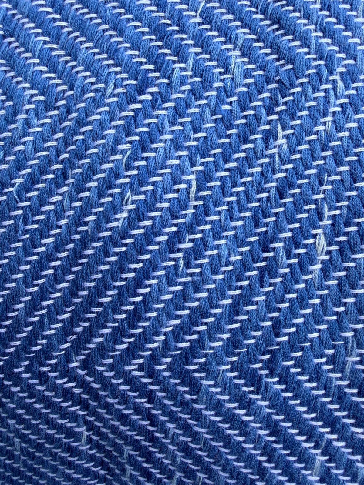 Blue Hand-Woven Blanket 160CM X 220CM