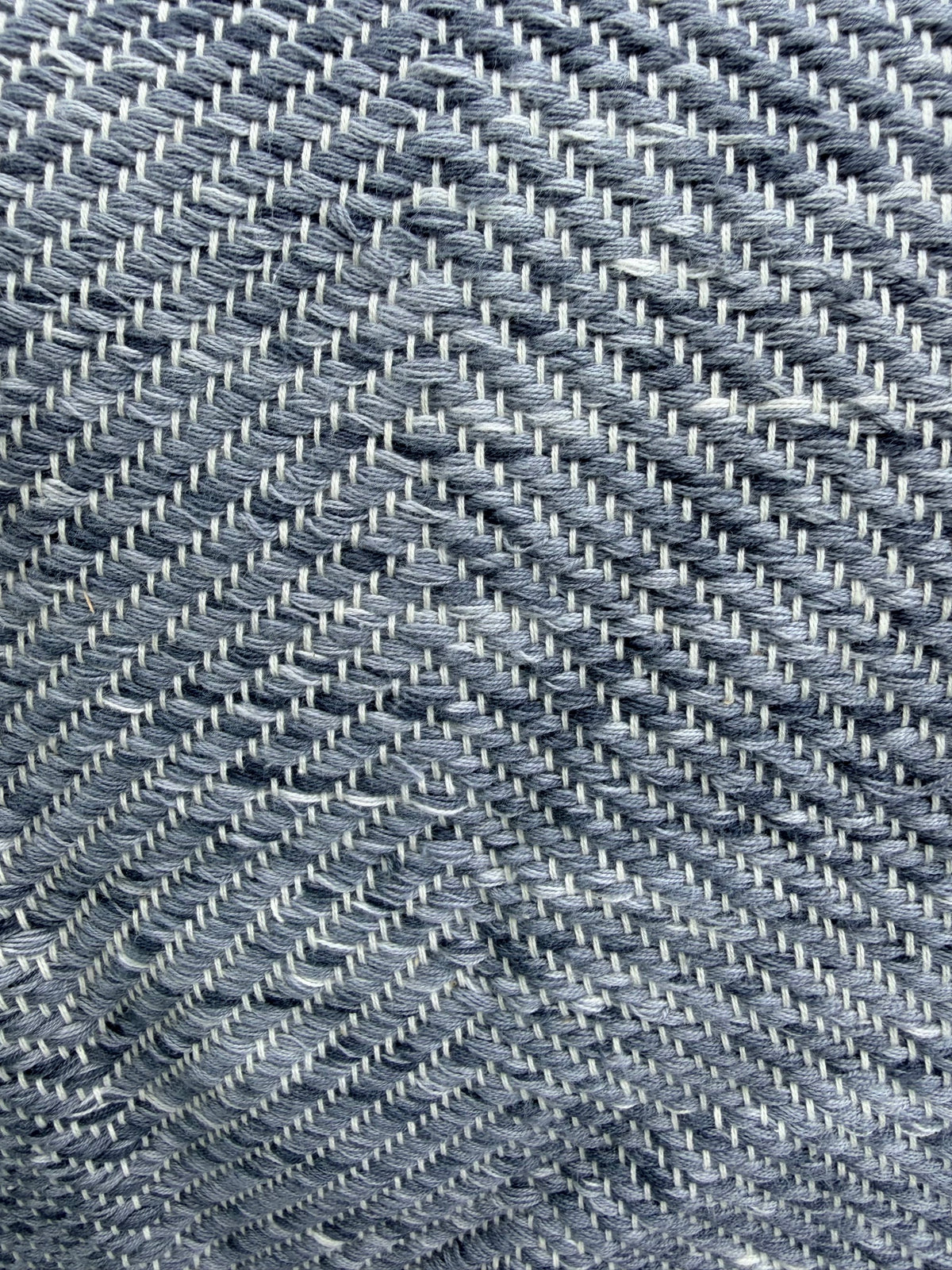 Gray Hand-Woven Blanket 220cm X 240Cm