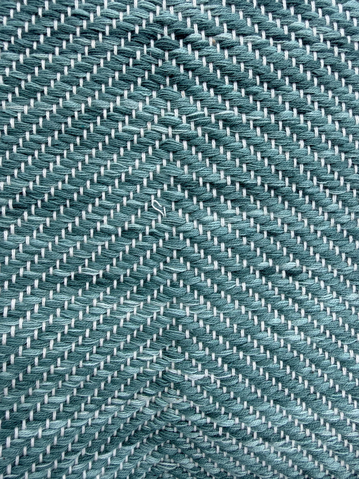 Green Hand-Woven Blanket 220cm X 240Cm