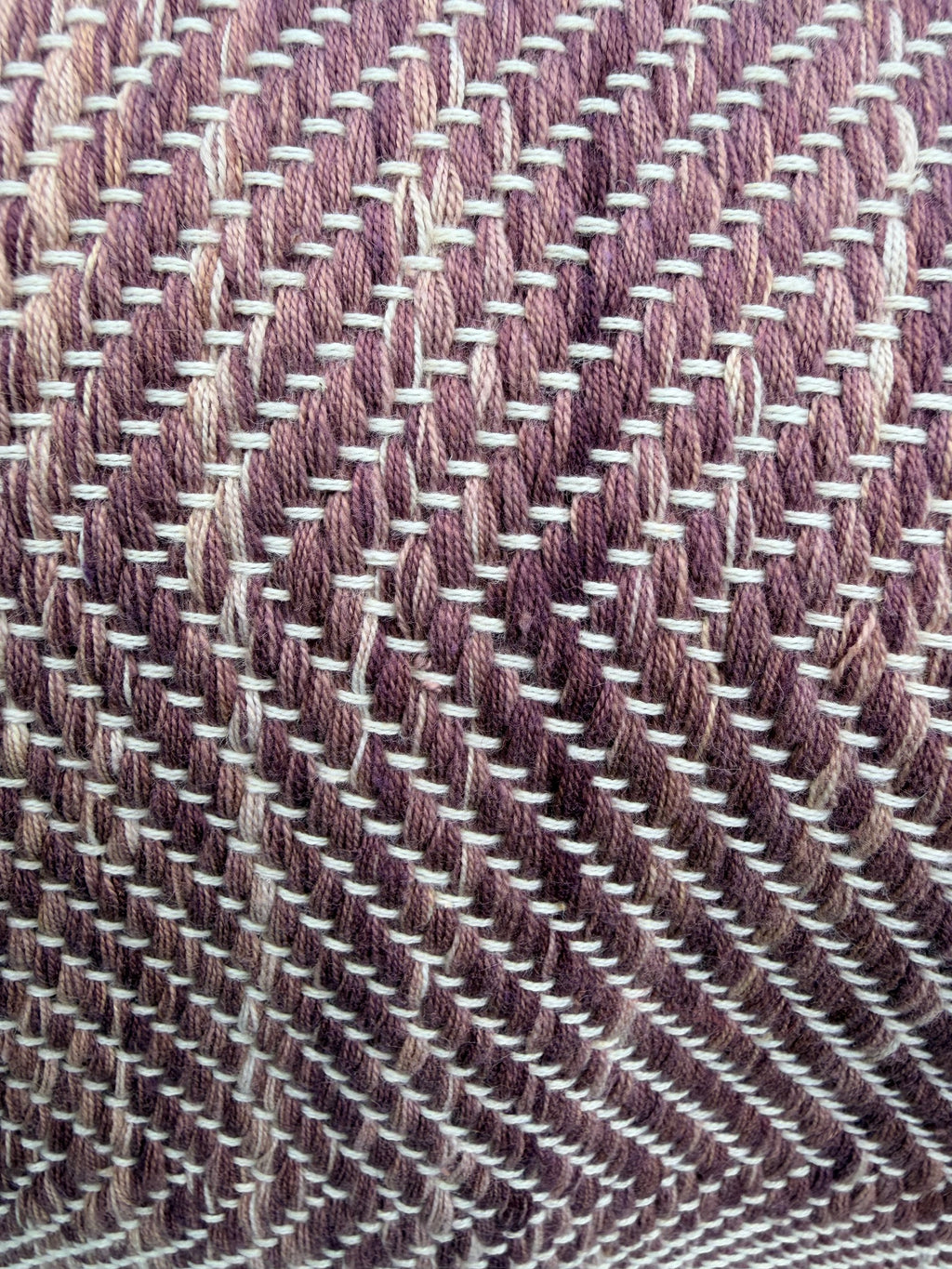 Purple Hand-Woven Blanket 160CM X 220CM